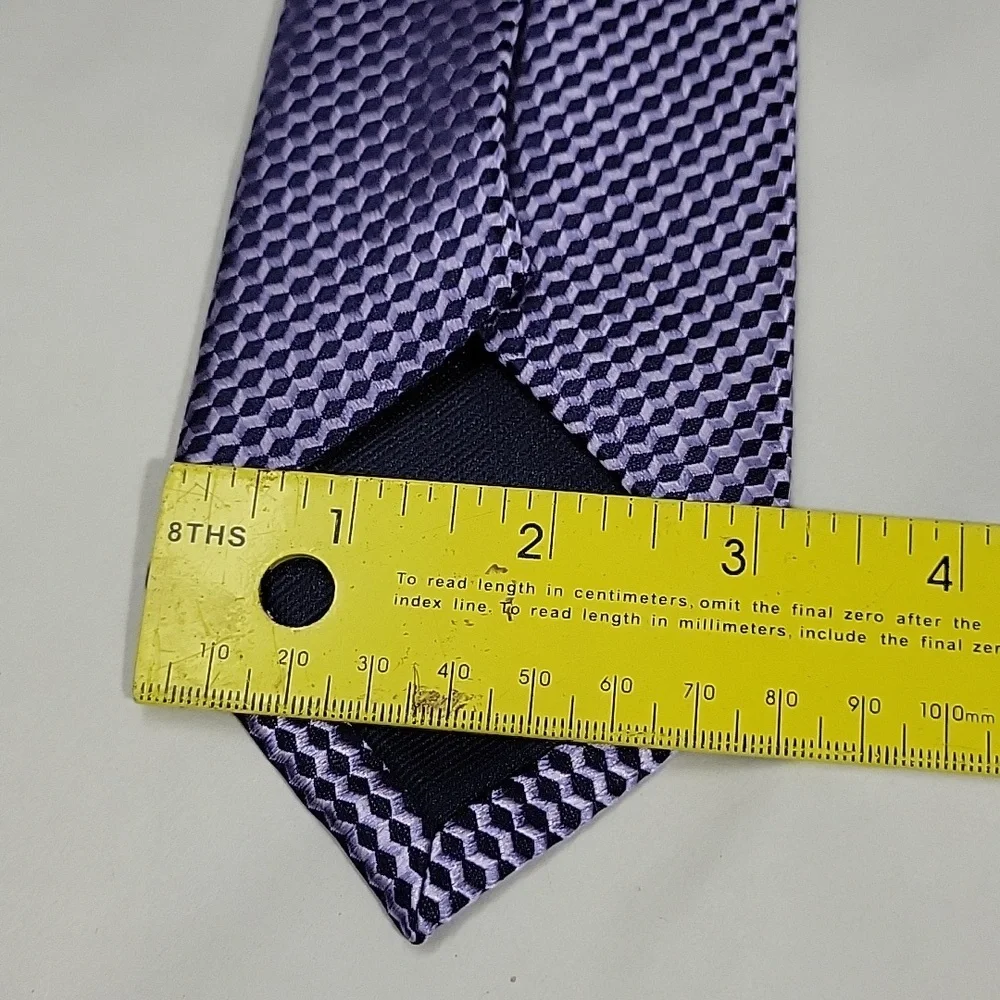 Michael kors men's purple diagonal tie